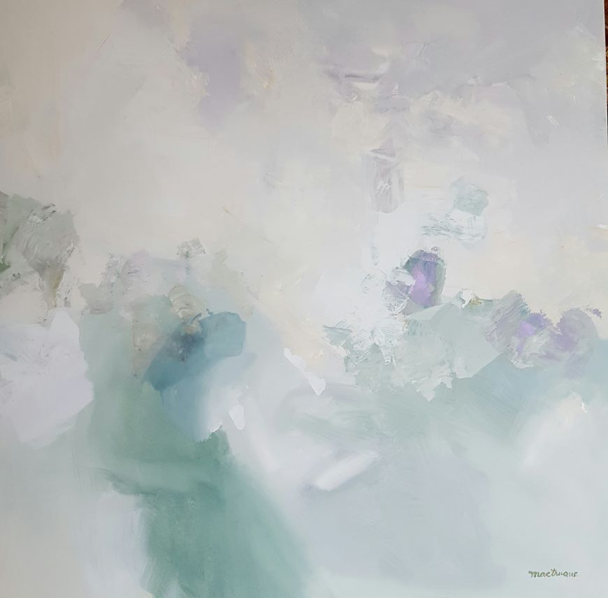 Abstract in Blues and Grays / Stellers Gallery