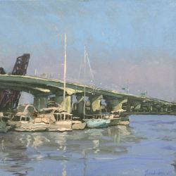 CSX Building and the Acosta Bridge