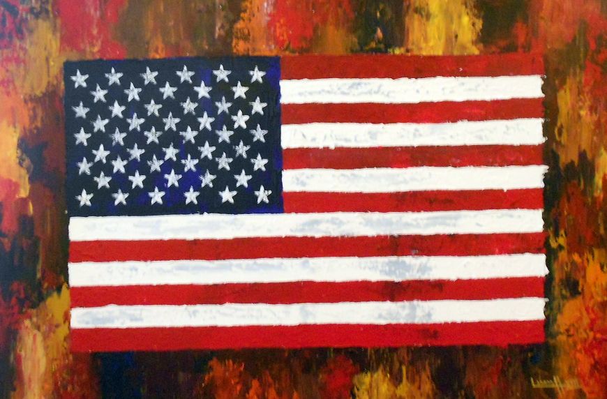 Multicolored Flag / Stellers Gallery